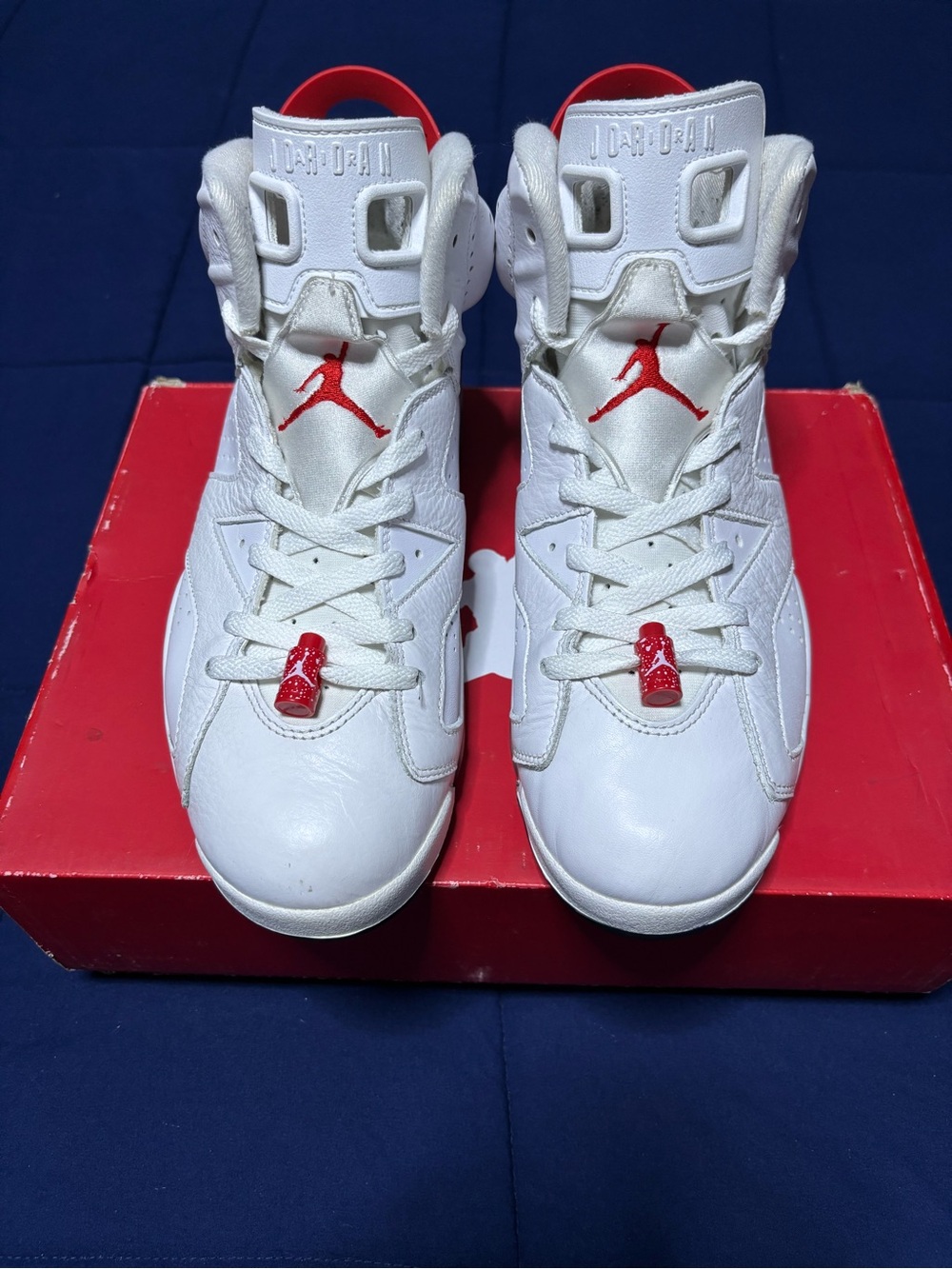 Jordan 6 Retro Red Oreo 2022 Size 10.5
